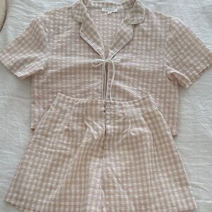 Kirious Gingham Matching Set